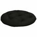 vidaXL Hangstoel Kussen VIANEN 100% Polyester Zwart Ø 45 x 10 cm