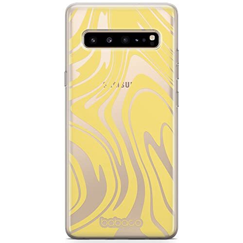 BABACO ERT GROUP mobiel telefoonhoesje voor Samsung S10 origineel en officieel erkend Babaco patroon Doodle 001 optimaal aangepast aan de vorm van de mobiele telefoon, gedeeltelijk bedrukt