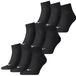 Puma Quarter Sokken Zwart 9-pack-39/42