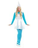 FUNIDELIA Smurfin Kostuum - Smurfen verkleedkleding - Maat: M - Blauw