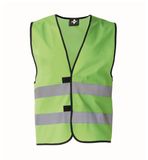 Korntex Functional Hi-Vis Safety Vest Dortmund KX100 - Lime Green - L