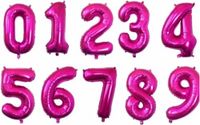 Go Go Gadget Cijferballon Folieballon 70cm Fuchsia Cijfer 2