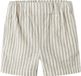 NAME IT Jongens Bermuda shorts NMMFEDENIS SHORTS Katoen Gestreept Chateau Gray Maat 92