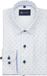 Suitable Overhemd Oxford Print Wit - Maat 38 - Heren