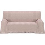 ECOMMERC3 Multifunctionele sprei, afmeting 230 x 260 cm, voor bank of bed, multifunctionele deken, extra zacht, bordeaux
