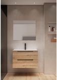 Saniclass Prime Balance Badkamermeubelset - 80x55x45cm - Rustiek Eiken