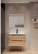 Saniclass Prime Balance Badkamermeubelset - 80x55x45cm - Rustiek Eiken