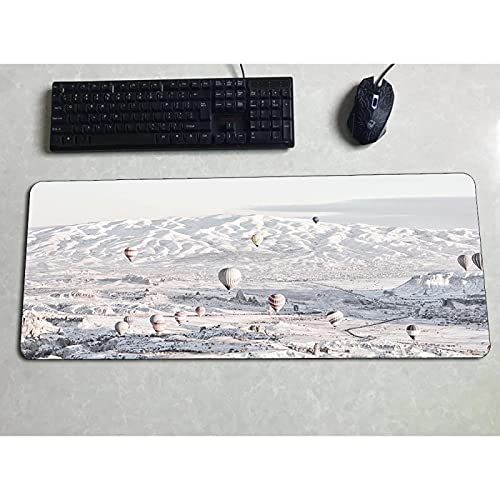 DHSBD Grijs Grote Muismat Snelheid Toetsenborden Mat Rubber Gaming Bureau Mat Desktop Pc Computer Laptop Dinosaurus Patroon 700x400x3mm