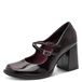 Tamaris Escarpins à talon bloc pour femme Rouge (Merlot) 40