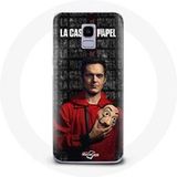 Maniacase Etui voor Samsung Galaxy J6 2018 La Casa De Papel Berlin Masque
