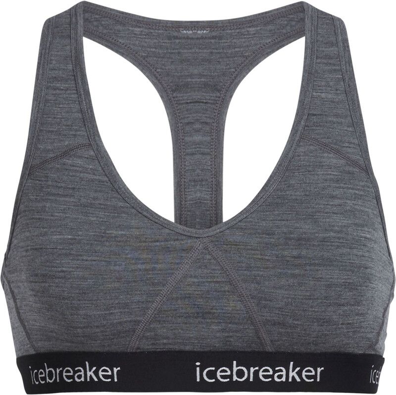 Icebreaker Sprite Racerback BH Dames - Grijs - XS - 2023