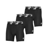 New Balance No Fly Mesh Jersey boxershorts voor heren, ademend, licht, vochtafvoerend, 3 stuks retroshorts