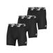 New Balance No Fly Mesh Jersey boxershorts voor heren, ademend, licht, vochtafvoerend, 3 stuks retroshorts