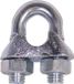 Deltafix THR BV 2x Staaldraadklem Kabelklem - 6mm - Gegalvaniseerd