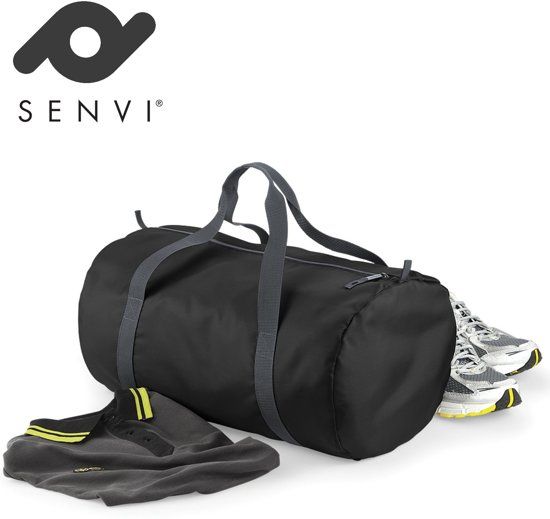 Senvi Opvouwbare Reistas Zwart/Grijs 32 liter Waterafstotend