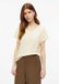 s.Oliver T-shirt V-hals Korte mouw Lichtbeige Dames 32-34