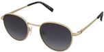 GAFAS Tommy Hilfiger Zonnebril TH 2217/S J5G/9O Gouden Metaal/RVS Rond Volledig omrand