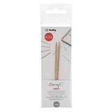 Tulip CTMM-65 breinaalden, bamboe, beige, 2 mm
