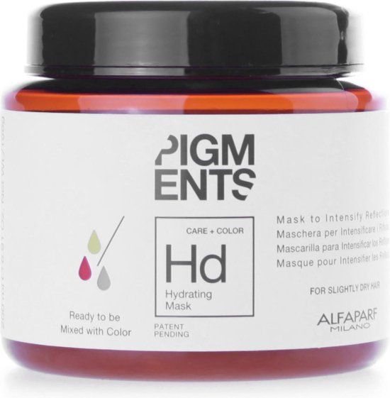 Alfaparf Milano Pigments Hydrating Haarmasker - 200 ml - Alle haartypes