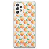 ERT GROUP mobiel telefoonhoesje voor Samsung A72 5G origineel en officieel erkend Babaco patroon Peaches 001 optimaal aangepast aan de vorm van de mobiele telefoon, gedeeltelijk bedrukt