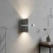 Artdelight Wandlamp Double 16 x 8,5 cm wit