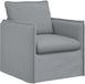 vidaXL Sofa lichtgrijs stof 82 x 85 x 82 cm