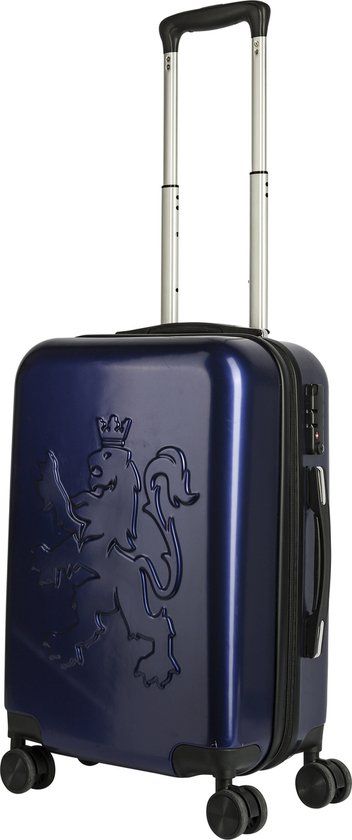 O.leo - Hard Shell Carry-On Koffer - Navy Blauw - 54x34x20cm - 35L - TSA - 2.5 kg