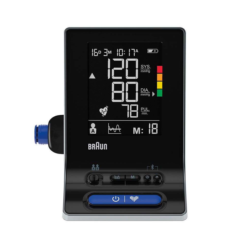 Braun BUA6350EU Bovenarm Bloeddrukmeter - Zwart - Automatisch - 2 Gebruikers