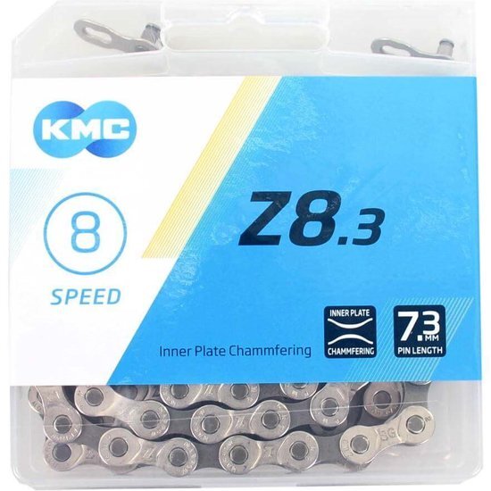 KMC Z8S - Fietsketting - 6/7/8 Speed - 116 Schakels - Zilver