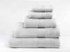 Catherine Lansfield Hometextiles Badhanddoek, zacht, zilverkleurig, 100 x 150 cm