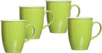 Ritzenhoff & Breker Kaffeebecher Doppio 320 ml Set van 4 groen