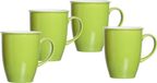 Ritzenhoff & Breker Kaffeebecher Doppio 320 ml Set van 4 groen