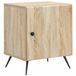 vidaXL Nachtkastje Sonoma Eiken 43 x 34,5 x 50 cm Bewerkt hout