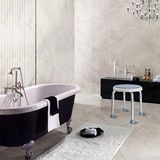 Kivora B.V. tabouret de douche pivotant à 360° – Réglable, aluminium, antidérapant, 136 kg