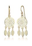 Elli Oorbellen 925 Sterling Zilver verguld Dromenvanger