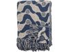 Bloomingville Plaid Santena 130x160 cm Bleu
