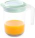 Plasticforte Sapkan / Schenkkan karaf met deksel - 1500 ml - groen - kunststof
