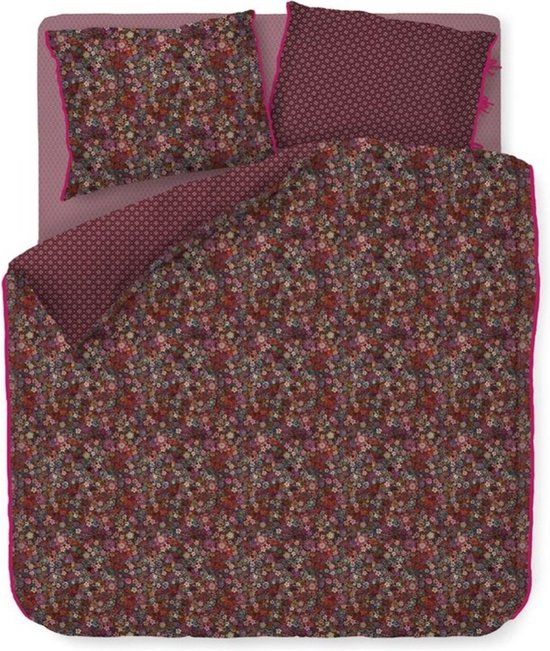 Pip Studio Dekbedovertrek Tutti i Fiori - Eenpersoons - Rood