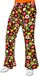 Finidi Jaren 70 broek flowers heren L/XL