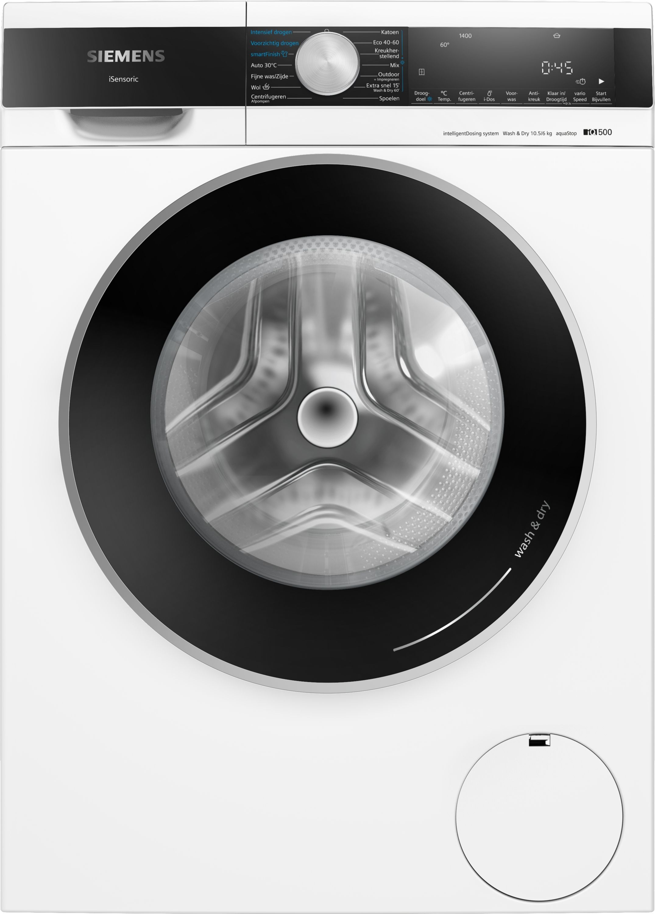 Siemens iQ500 WN54G2A7NL was-droogcombinatie