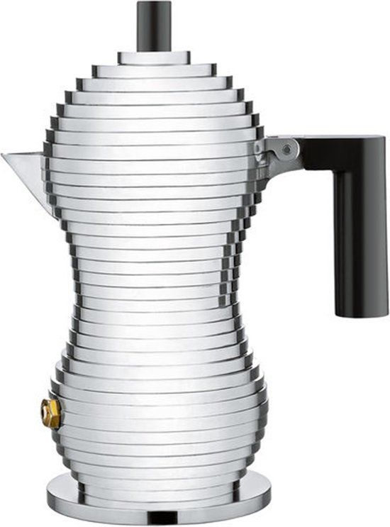 Alessi Pulcina Percolator - 1 Cup - Black