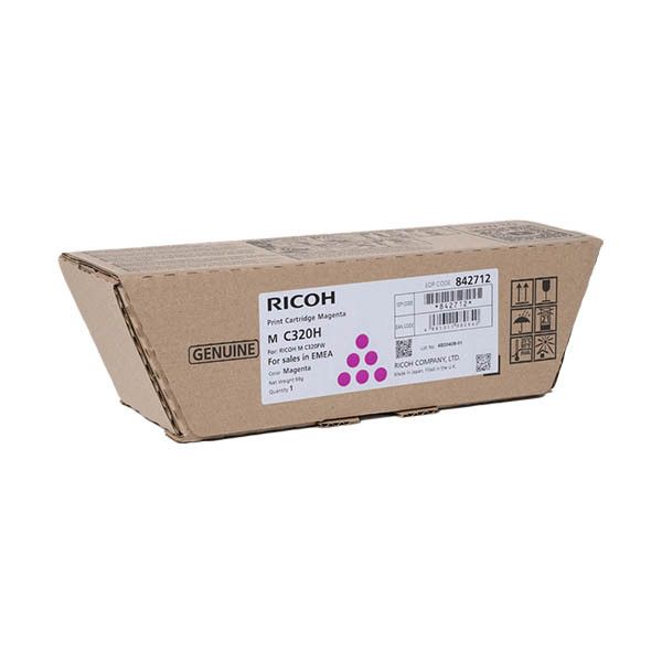 Ricoh 842712 Magenta Toner Cartridge