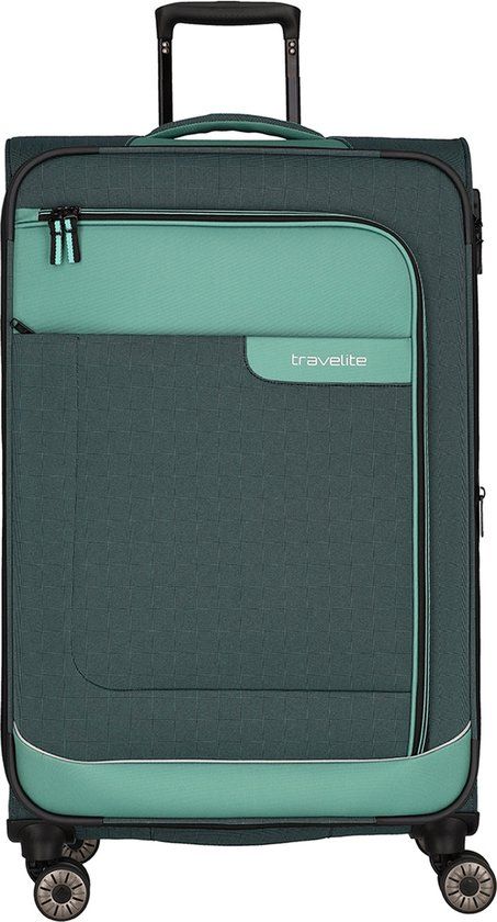 Travelite Viia - Reiskoffer - 77cm - Groen - Softcase - 103L
