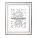 Laura Ashley 4x6 Gold Mirror Bead Picture Frame