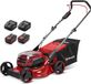 Einhell Accu Grasmaaier GC-CM 36/42 Li BL Kit - Power X-Change - 36 V/Li-ion - Maaibreedte: 42 cm - Aanbevolen gazonoppervlakte: tot 400 m² - 50 L opvangzak - Maaihoogte: 25-75 mm - Incl. 2x4.0 Ah accu en 2 opladers