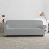 Italian Bed Linen Bankdeken, bi-elastisch, elastisch, PRETTY, lichtgrijs, 3-zits
