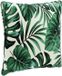 vidaXL Rugkussen PUTTEN 100% Polyester Bladpatroon 40 x 40 x 15 cm
