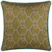 Paoletti Carnaby ketting geometrisch satijn polyester gevuld kussen