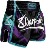 8 Weapons Short voor Muay Thai Shift Unisex M Cyber Polyester