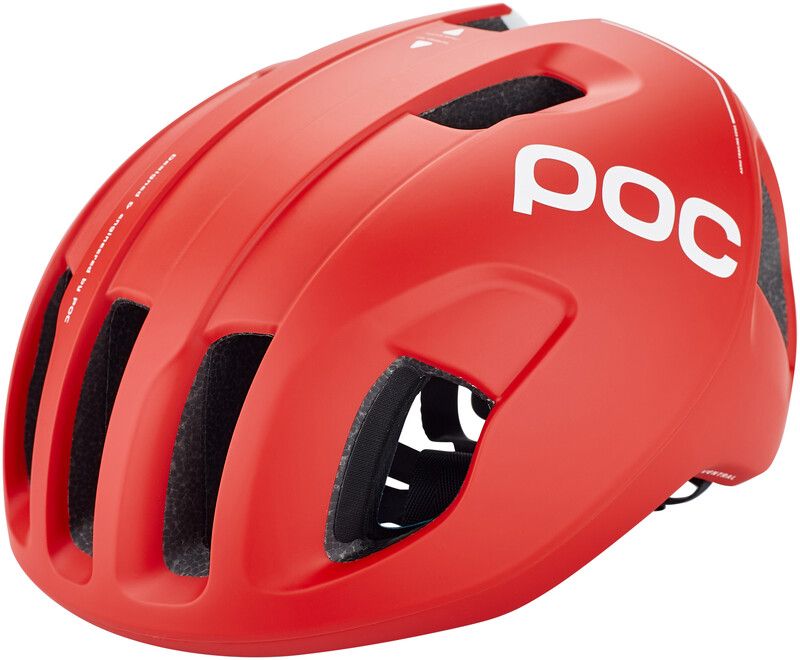 POC Ventral Spin Fietshelm - Prismane Red - 7325540978002